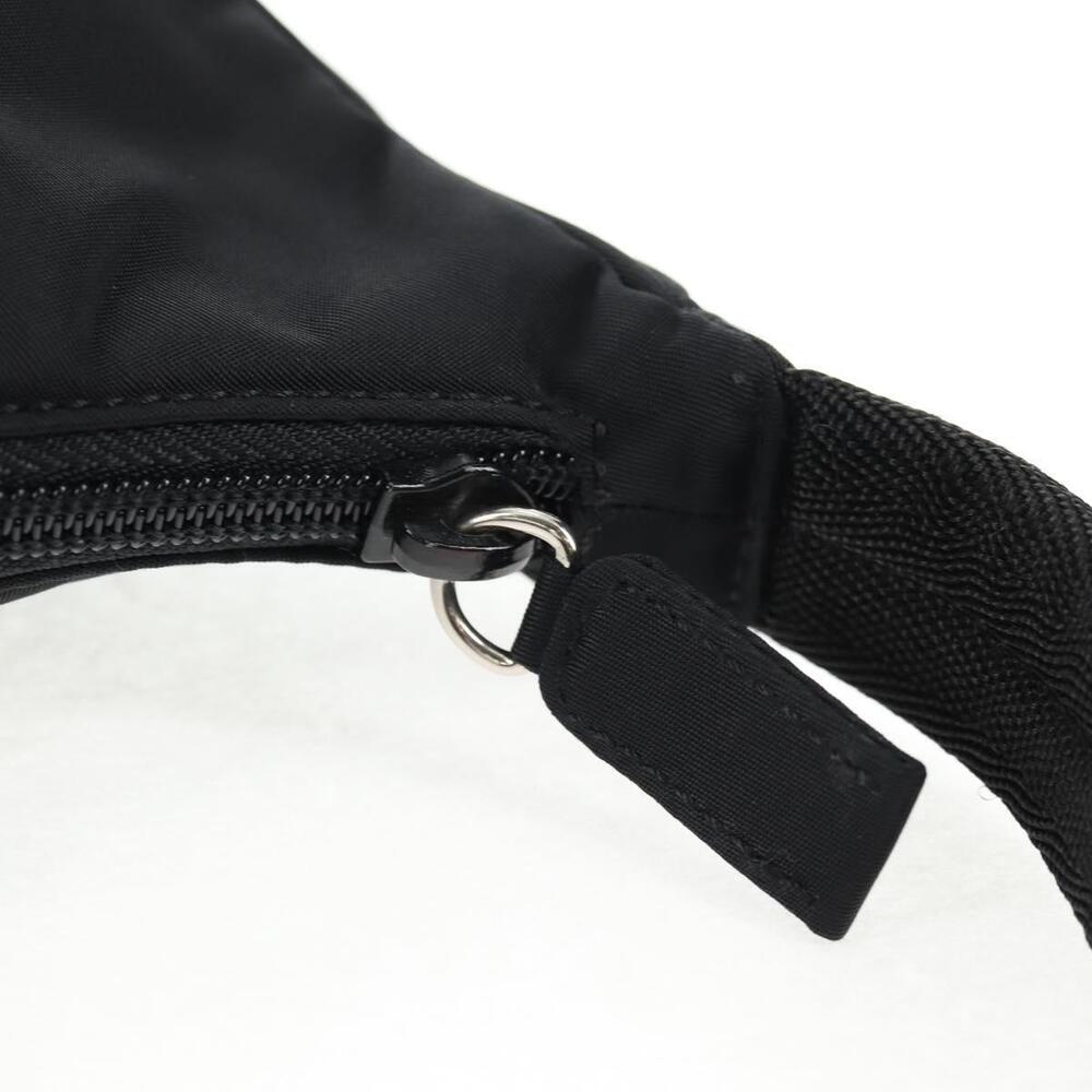 PRADA Hand Bag Nylon Black Silver Auth 145021V - Picture 9 of 16